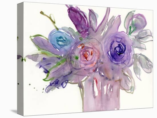 Floral Accent I-Samuel Dixon-Stretched Canvas