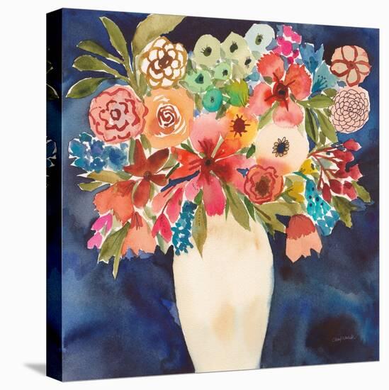 Floral Beauty II-Cheryl Warrick-Stretched Canvas