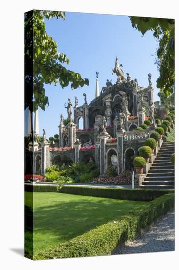 Floral Fountains, Isola Bella, Borromean Islands, Lake Maggiore, Piedmont, Italian Lakes, Italy, Eu-James Emmerson-Premier Image Canvas