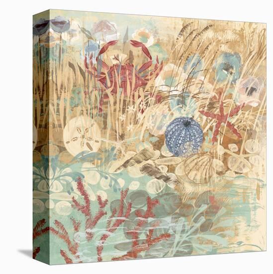 Floral Frenzy Coastal III-Alan Hopfensperger-Stretched Canvas