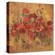 Floral Frenzy Red II-Alan Hopfensperger-Stretched Canvas