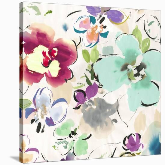 Floral Funk II-Kelly Parr-Stretched Canvas