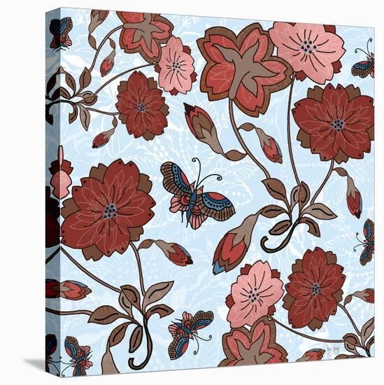 Floral Garden-Bee Sturgis-Stretched Canvas