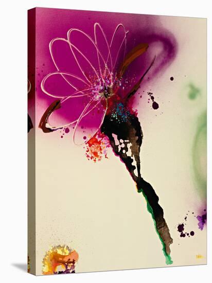 Floral Mist I-Leila-Stretched Canvas