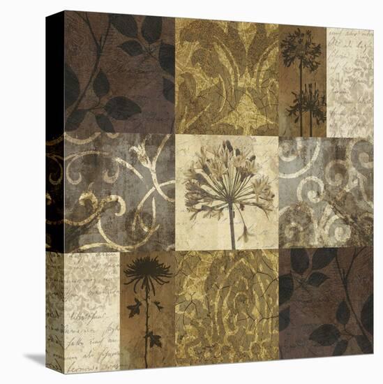 Floral Nine Patch-Keith Mallett-Stretched Canvas