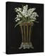 Floral Noir Lilacs-Janet Kruskamp-Stretched Canvas