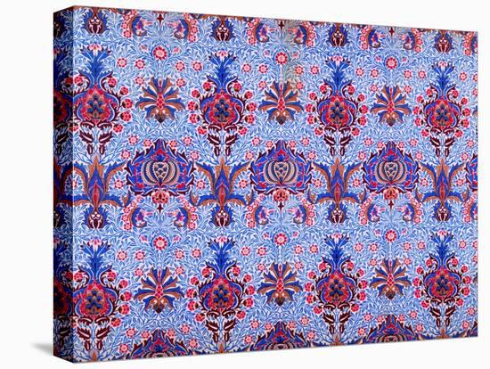 Floral Patterned Wallpaper-William Morris-Premier Image Canvas