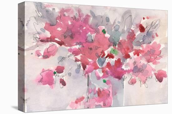 Floral Setting II-Samuel Dixon-Stretched Canvas