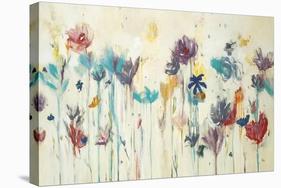 Floral Splash-Lisa Ridgers-Stretched Canvas