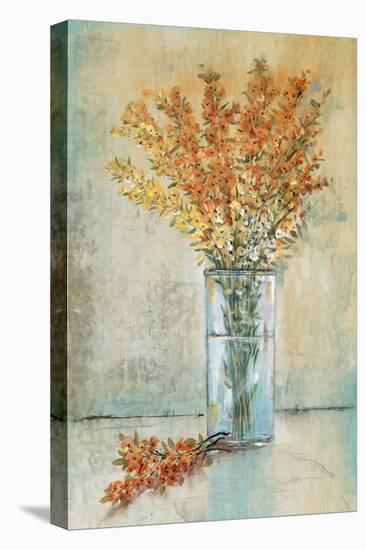 Floral Spray in Vase III-Tim O'Toole-Stretched Canvas