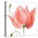 Floral Sway Peach II-Lanie Loreth-Stretched Canvas