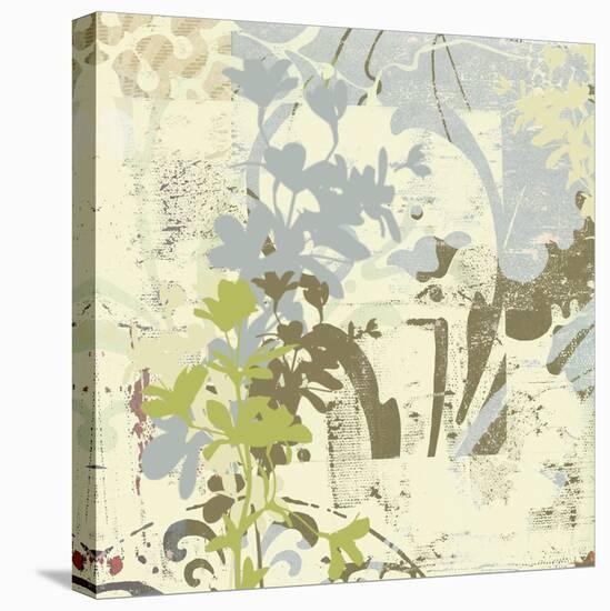 Floral Swhirls III-Ricki Mountain-Stretched Canvas