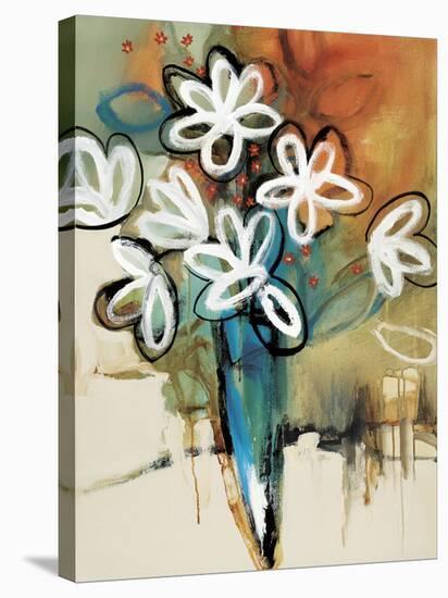 Floral Trance I-Natasha Barnes-Stretched Canvas