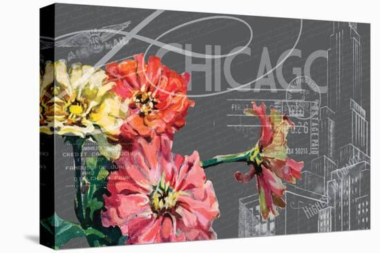 Floral Travel Chicago-null-Premier Image Canvas
