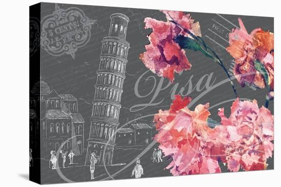 Floral Travel Pisa-null-Premier Image Canvas
