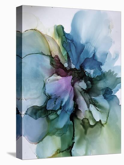 Floral Vibrant 1-Emma Catherine Debs-Stretched Canvas