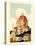 Florence (Firenze) Italy - Santa Maria del Fiore Cathedral - Vintage Travel Poster 1930-Pacifica Island Art-Stretched Canvas