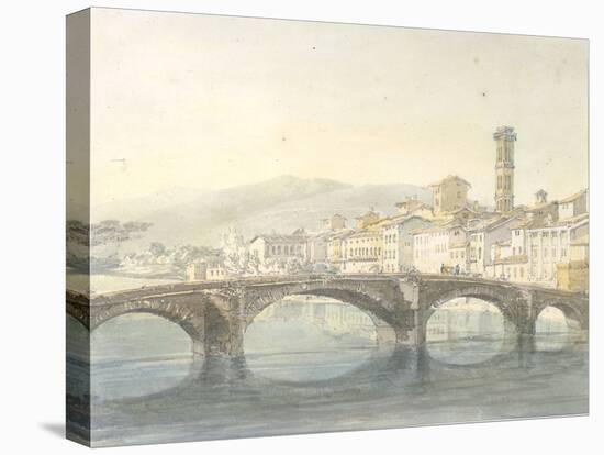 Florence from the Arno-J^ M^ W^ Turner-Premier Image Canvas