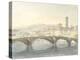 Florence from the Arno-J^ M^ W^ Turner-Premier Image Canvas