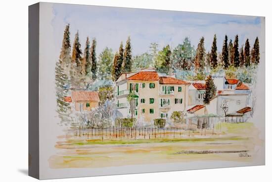 Florence, Italy, 2005 (Watercolor)-Anthony Butera-Premier Image Canvas