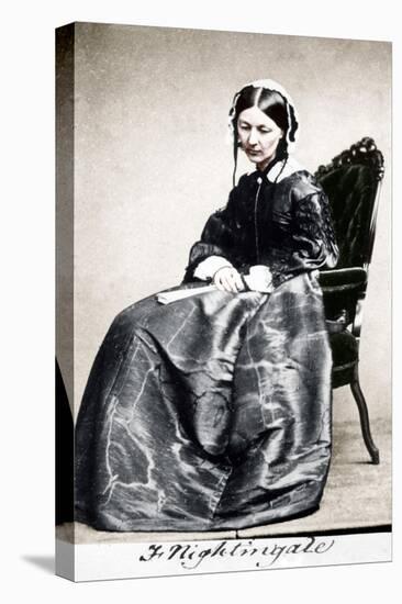 Florence Nightingale, English Nurse and Hospital Reformer, 1854-null-Premier Image Canvas