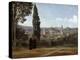 Florence, View from the Boboli Gardens, 1835-1840-Jean-Baptiste-Camille Corot-Premier Image Canvas