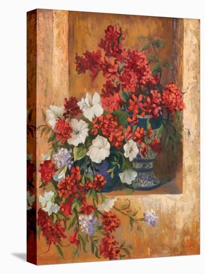 Flores de España I-Linda Wacaster-Stretched Canvas