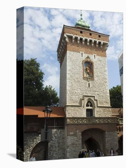 Florian's Gate on the Old City Walls, Krakow (Cracow), Unesco World Heritage Site, Poland-R H Productions-Premier Image Canvas