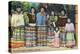 Florida - Seminole Indian Ladies-Lantern Press-Stretched Canvas