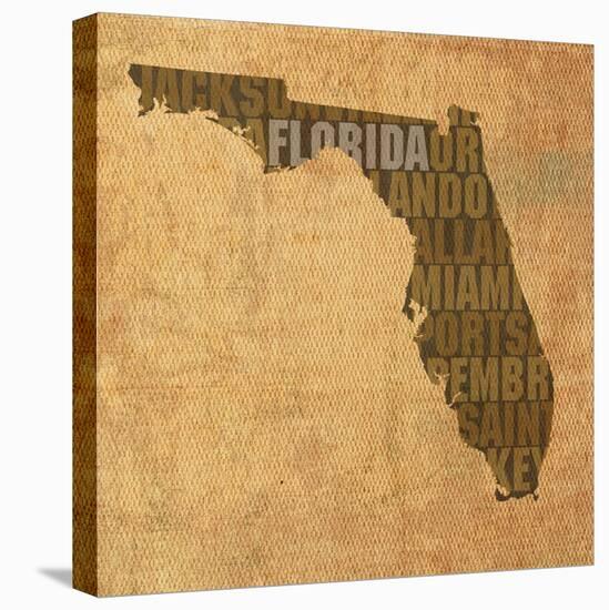 Florida State Words-David Bowman-Premier Image Canvas
