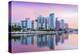 Florida, Tampa, Skyline, Dawn, Hillsborough River-John Coletti-Premier Image Canvas