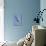 Florida, Venice, Great Blue Heron Flying Wings Wide Blue Sky-Bernard Friel-Premier Image Canvas displayed on a wall