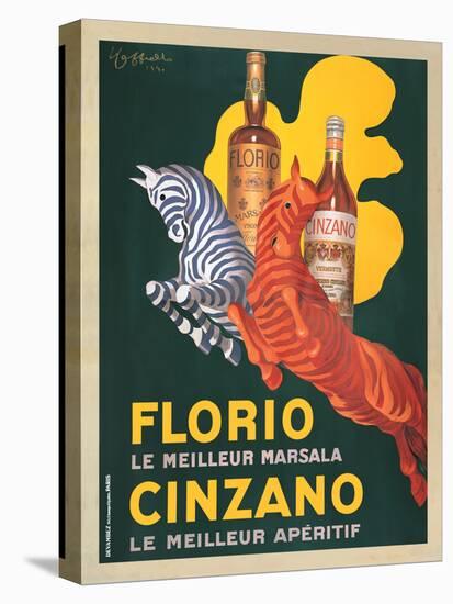 Florio e Cinzano, 1930-Leonetto Cappiello-Stretched Canvas