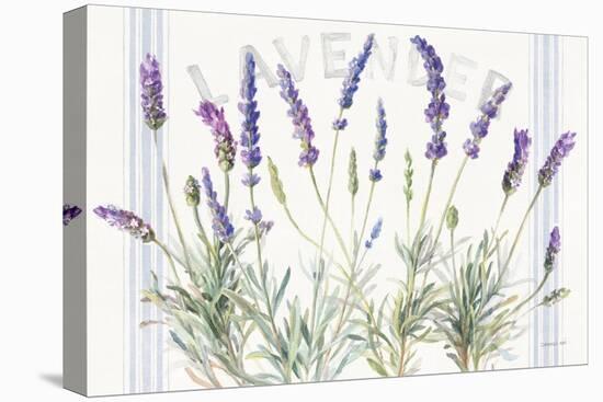 Floursack Lavender V-Danhui Nai-Stretched Canvas