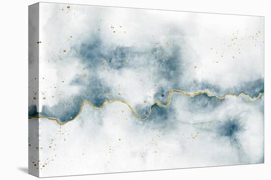 Flow with Gold-Laura Marshall-Stretched Canvas