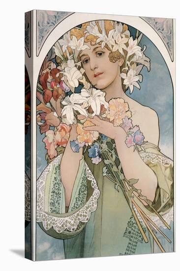 Flower, 1897-Alphonse Mucha-Premier Image Canvas