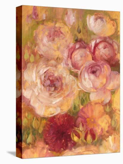 Flower Abundance 1-Vera Hills-Stretched Canvas