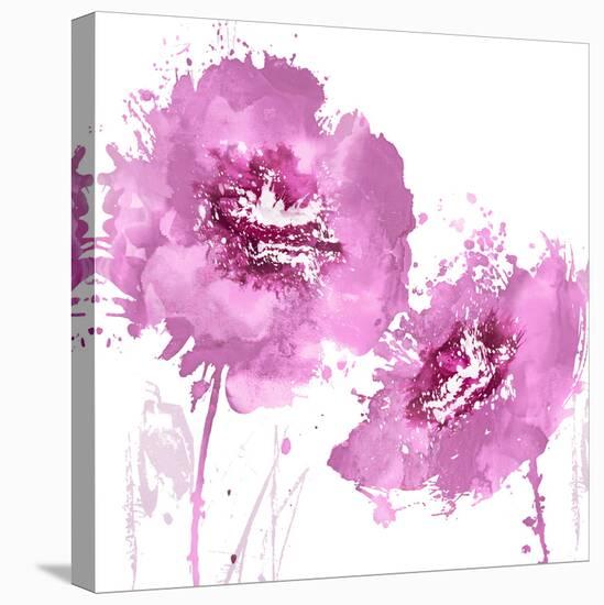 Flower Burst in Pink II-Vanessa Austin-Stretched Canvas
