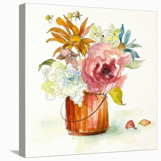 Flower Burst in Vase I-Lanie Loreth-Stretched Canvas