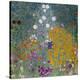 Flower Garden-Gustav Klimt-Stretched Canvas