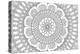Flower Mandala-Hello Angel-Premier Image Canvas