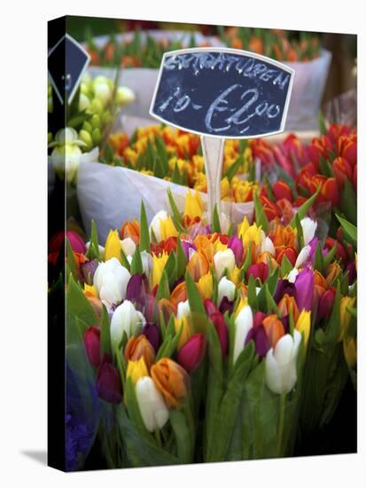 Flower Market, Amsterdam, Netherlands-Neil Farrin-Premier Image Canvas