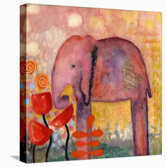 Flower Monger Elephant-Wyanne-Premier Image Canvas