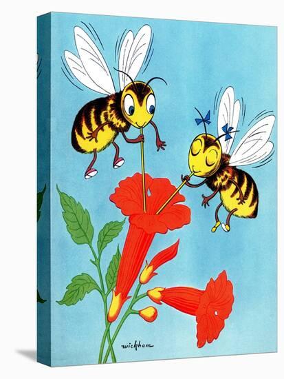 Flower Nectar - Jack & Jill-Wilmer H. Wickham-Premier Image Canvas