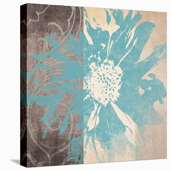 Flower Power 1-Alonza Saunders-Stretched Canvas