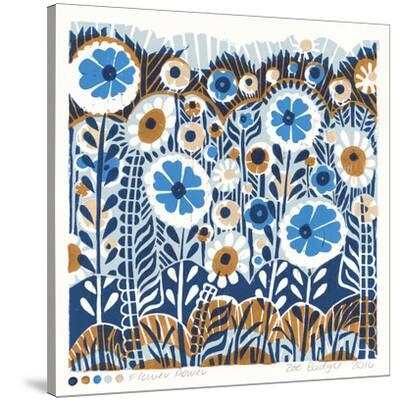 'Flower Power' Stretched Canvas Print Zoe Badger