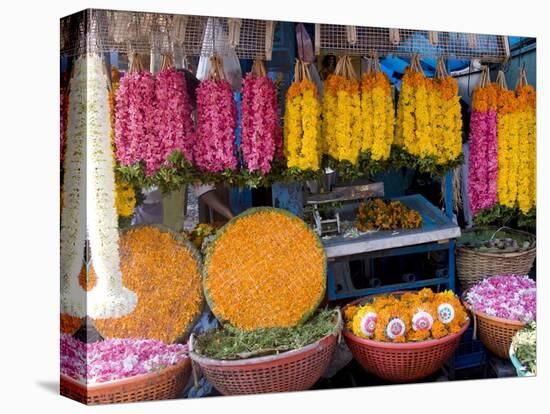 Flower Shop, Chalai, Trivandrum, Kerala, India, Asia-null-Premier Image Canvas