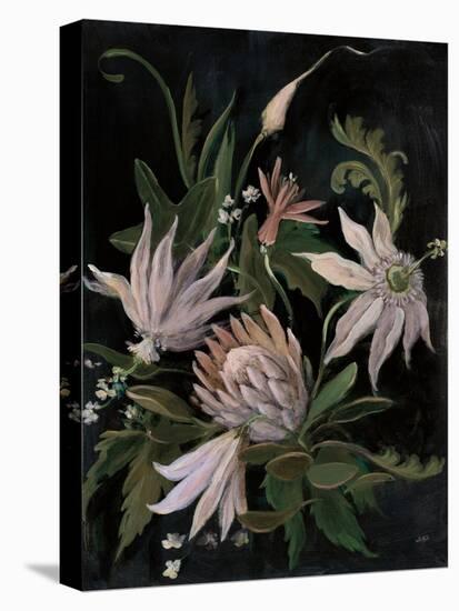 Flower Show I Crop Neutral-Julia Purinton-Stretched Canvas