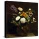 Flower: Tulips, Camelias and Hyacinths-Henri Fantin-Latour-Premier Image Canvas