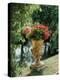 Flower Vase in the Courtyard of Charlottenhof Palace-Karl Friedrich Schinkel-Premier Image Canvas